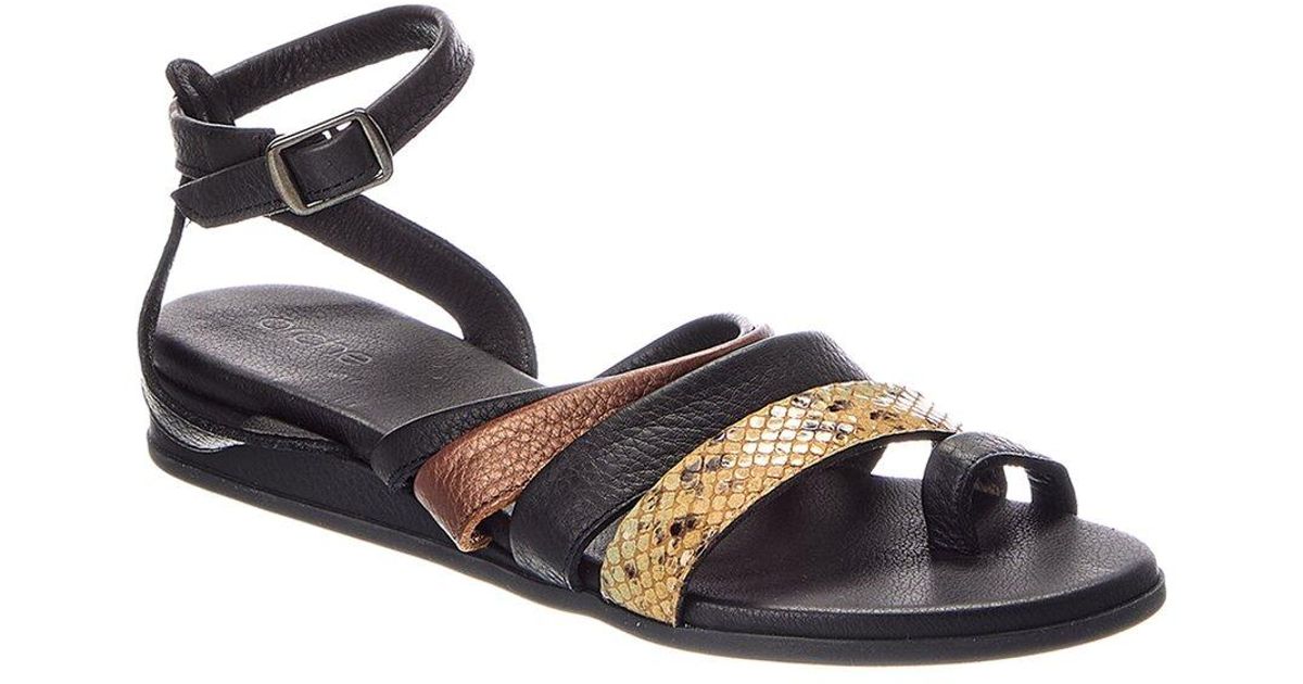 Arche Pylam Leather Sandal in Blue | Lyst UK