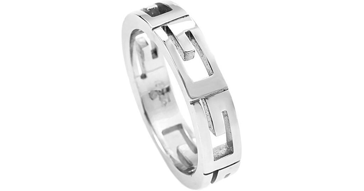 Gucci 18k Infinity Ring in Metallic - Lyst