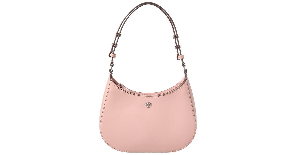 ショルダーバッグ・ポシェット Tory Burch  Shoulder bag 'Emerson' old pink Tory Burch Emerson Small Patent Zip Shoulder Bag (pink