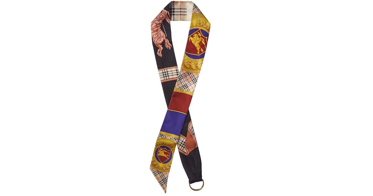 Burberry d ring scarf clearance