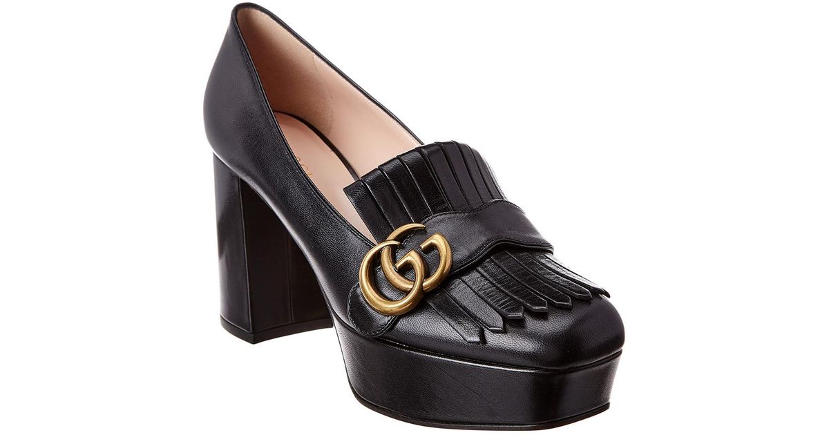 gucci houdan 15 platform loafer