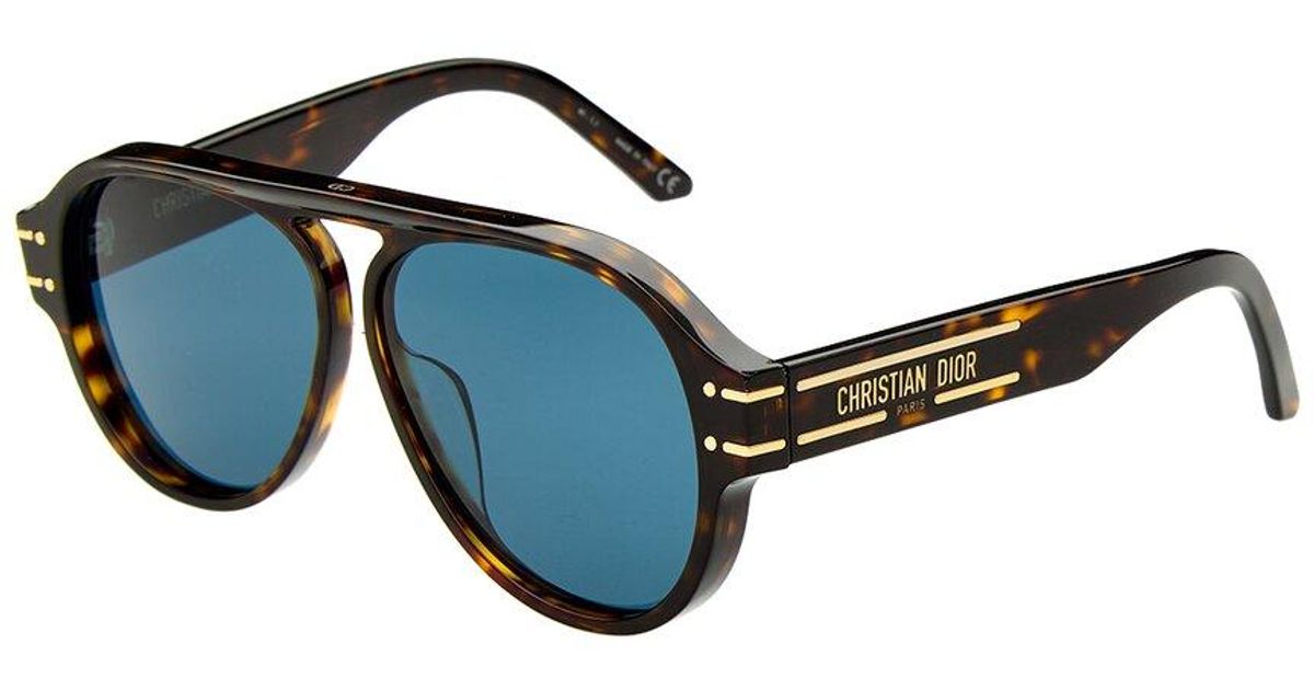 Dior Cd40047U 58Mm Sunglasses in Blue | Lyst display picture 3