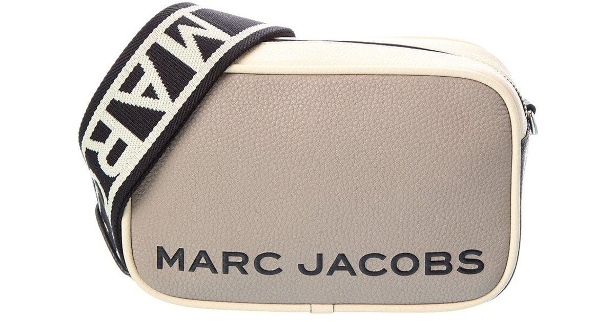 Marc Jacobs Cb Bold Flash Leather Camera Bag in Gray | Lyst