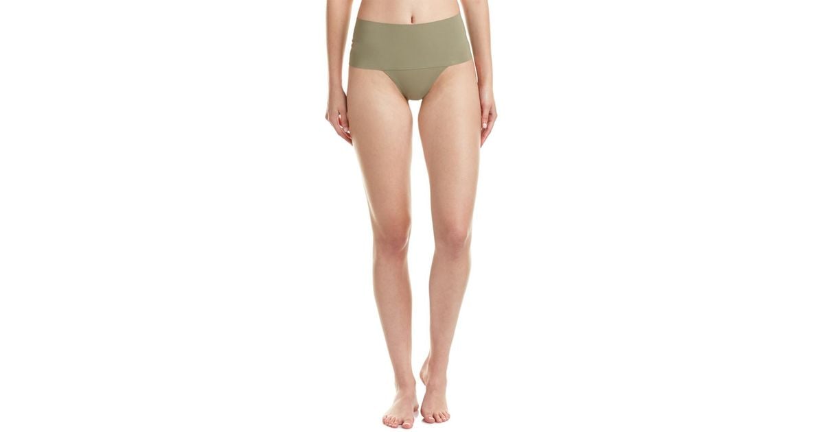 Spanx Undie-tectable Thong in Natural