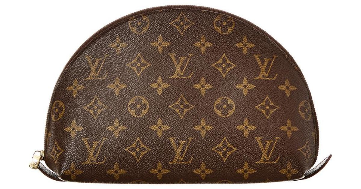 Louis Vuitton Monogram Canvas Pochette Cosmetique Gm in Brown | Lyst