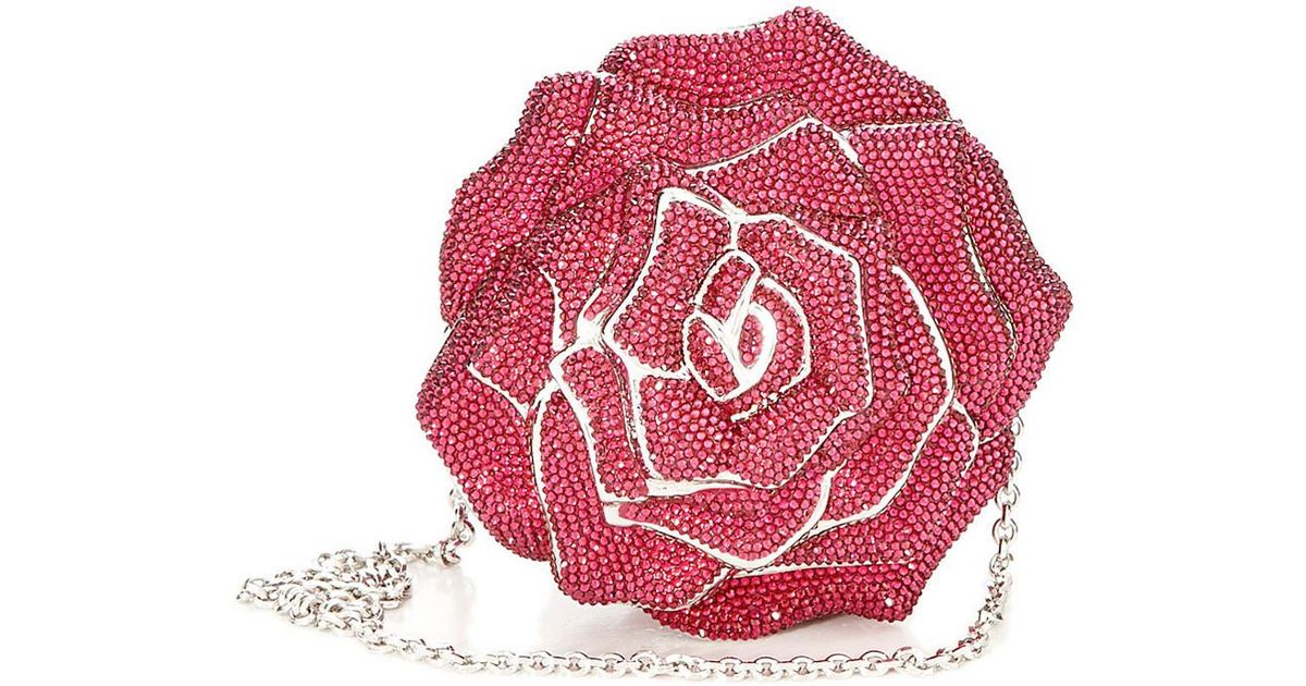 judith leiber rose clutch