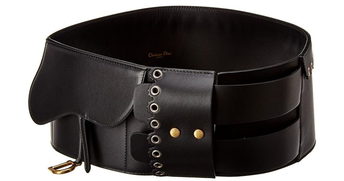 dior wide belt