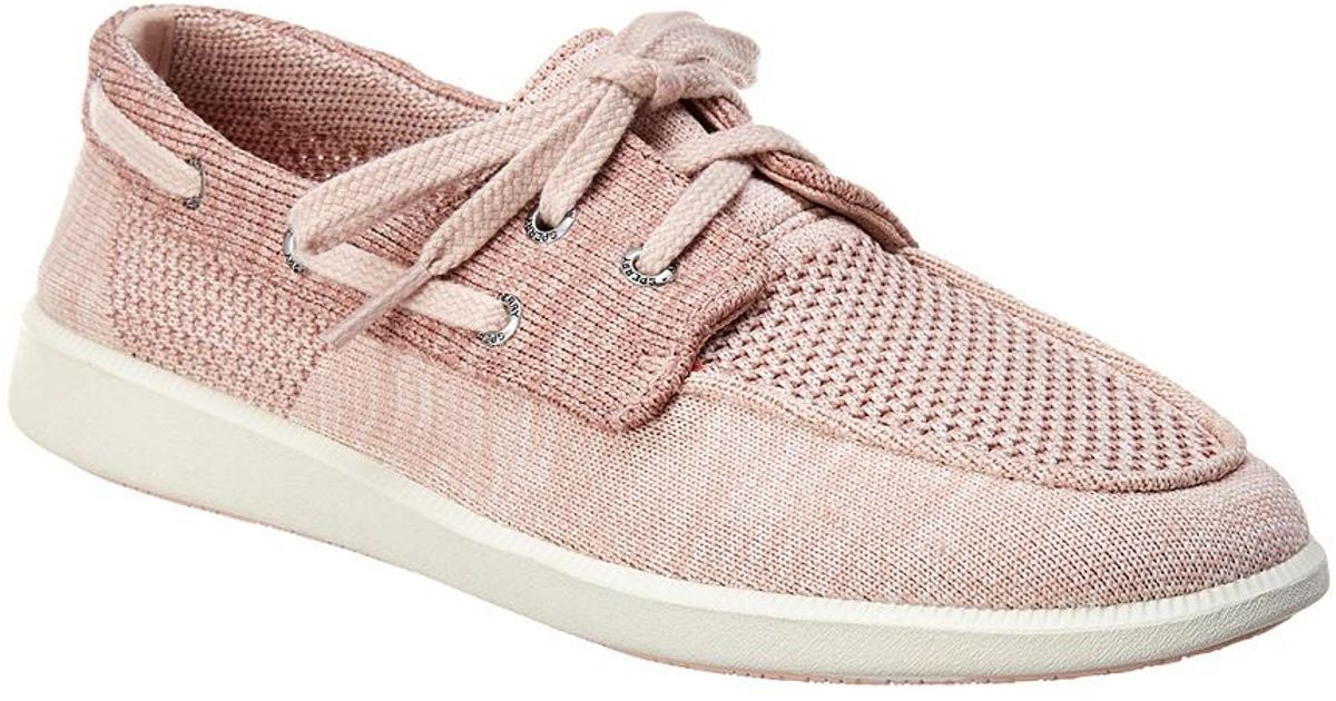 Sperry Top-Sider Oasis Dock Knit Boat Shoe Women 11 Black