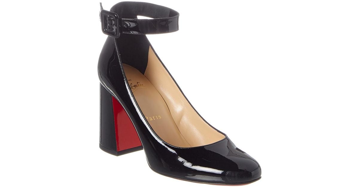 louboutin with ankle strap