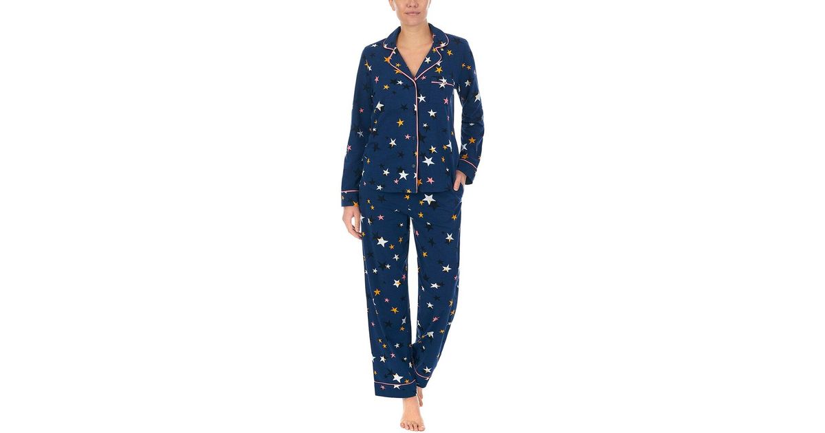DKNY Pajama Pant Set in Blue | Lyst