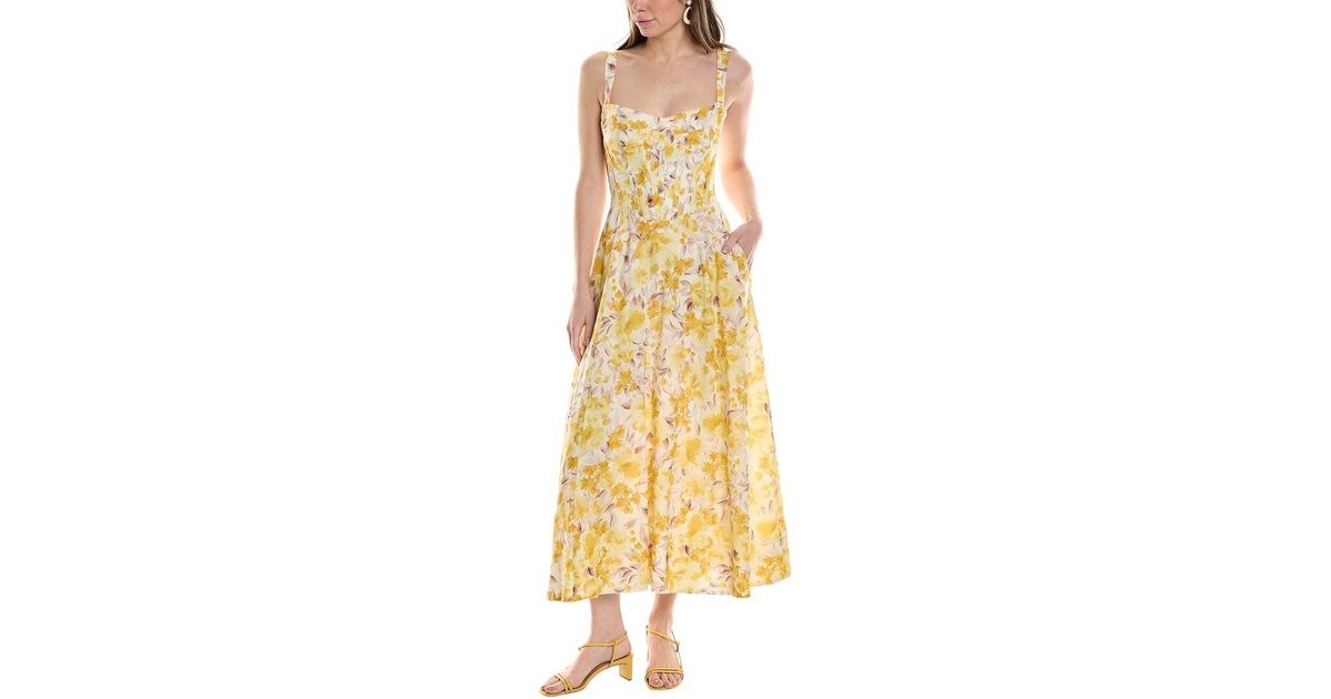 white christmas dresses Bardot Lilah Sleeveless Corset Midi Dress MSRP $189 – DGFOutlet main image 0