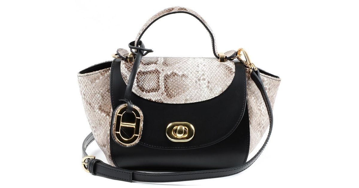 Dee Ocleppo Black Rimini Leather Tote