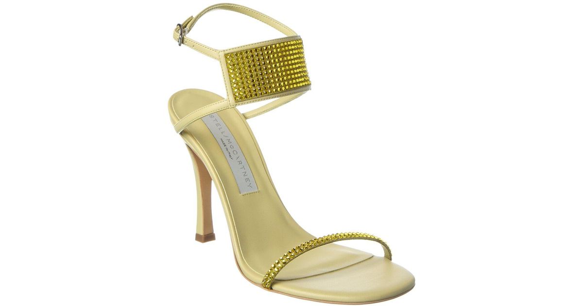 Stella McCartney Stella Sandal in Metallic | Lyst