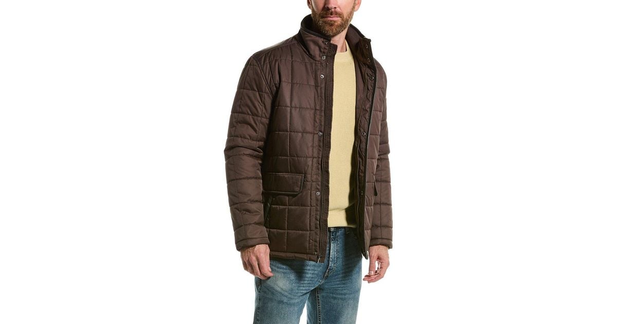 Cole haan box shop quilted jacket