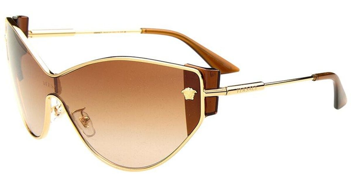 VERSACE VE2239-14120P-47  Sunglasses Size 47mm 135mm 22 gold Versace VE2264 Sunglasses 100287 Matte Gold - eye-oo.com main image 2