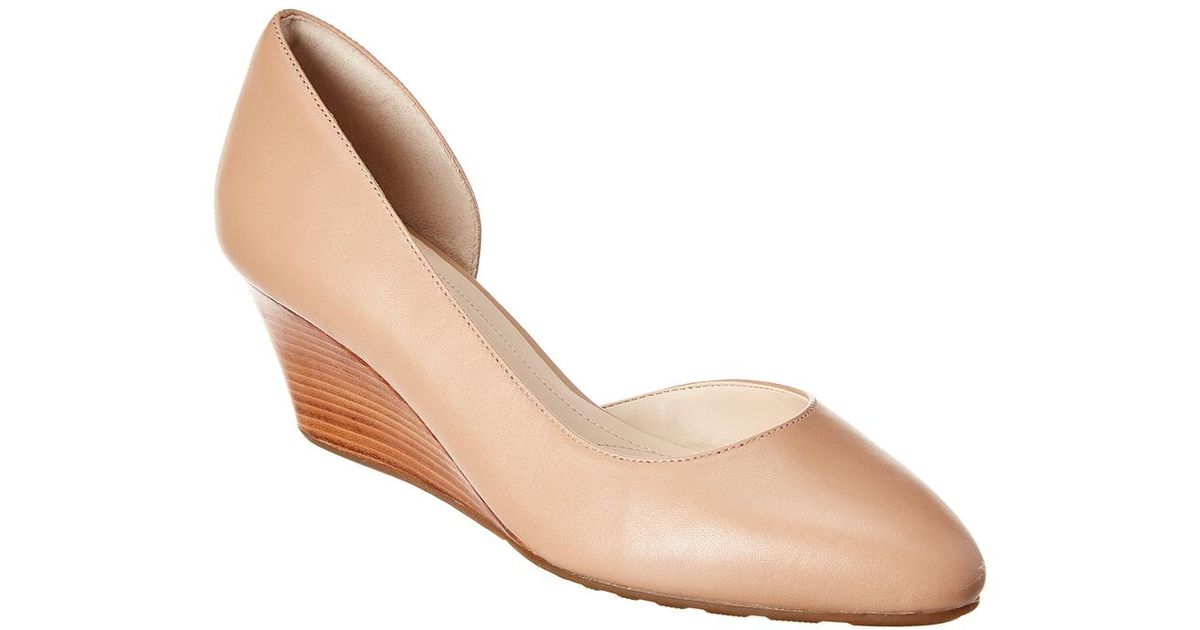 cole haan edith wedge pump
