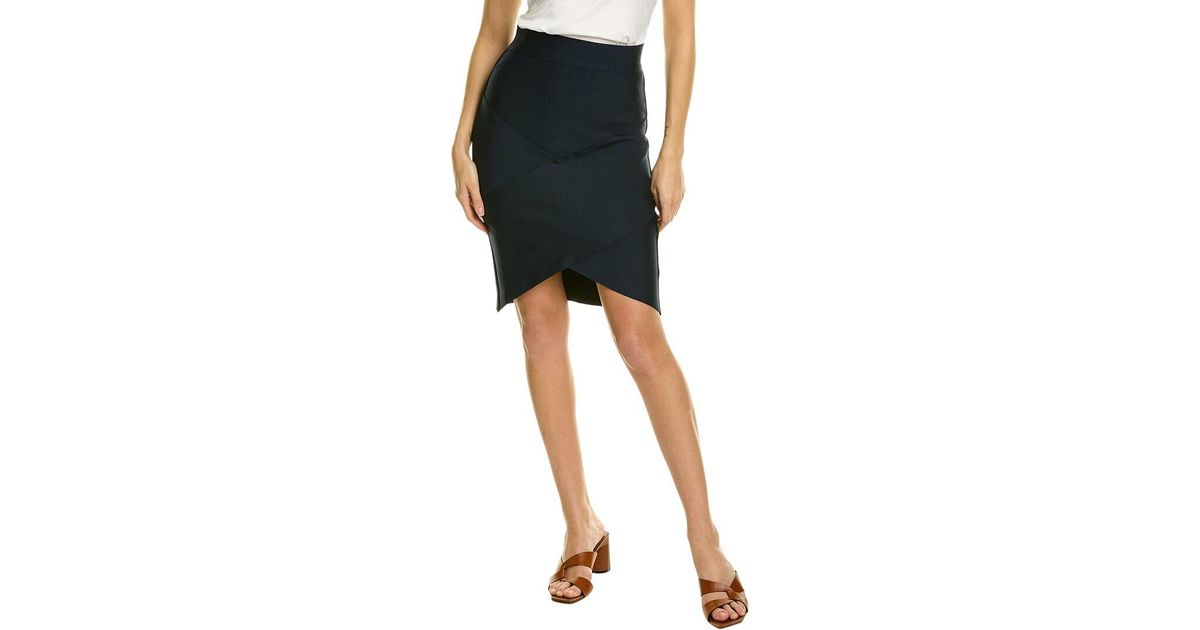 Gracia Bandage Skirt in Black | Lyst