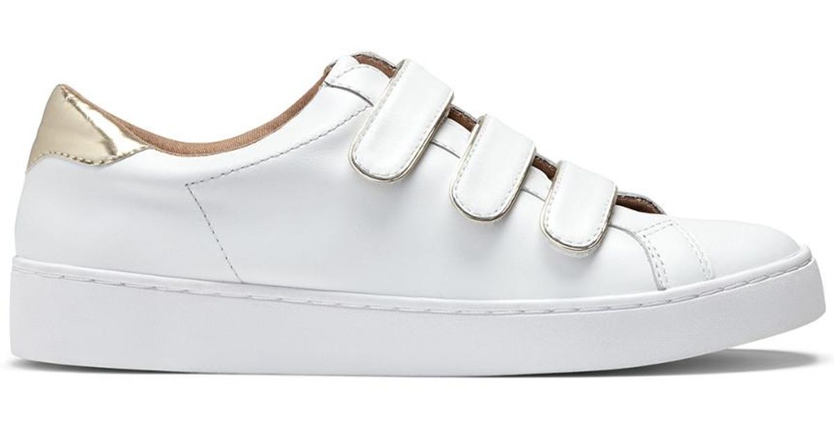 vionic white leather sneakers