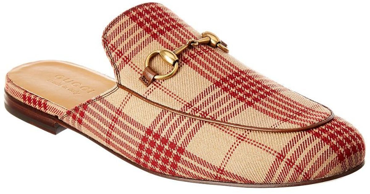 gucci beige princetown slippers