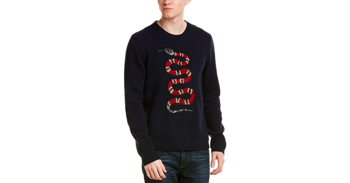 gucci kingsnake sweater