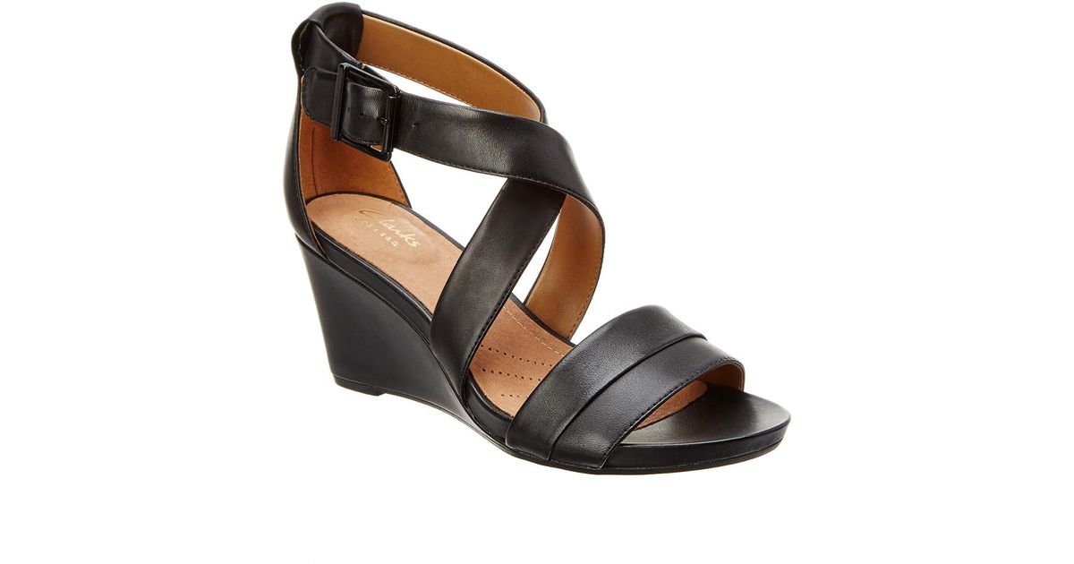 clarks acina newport wedge