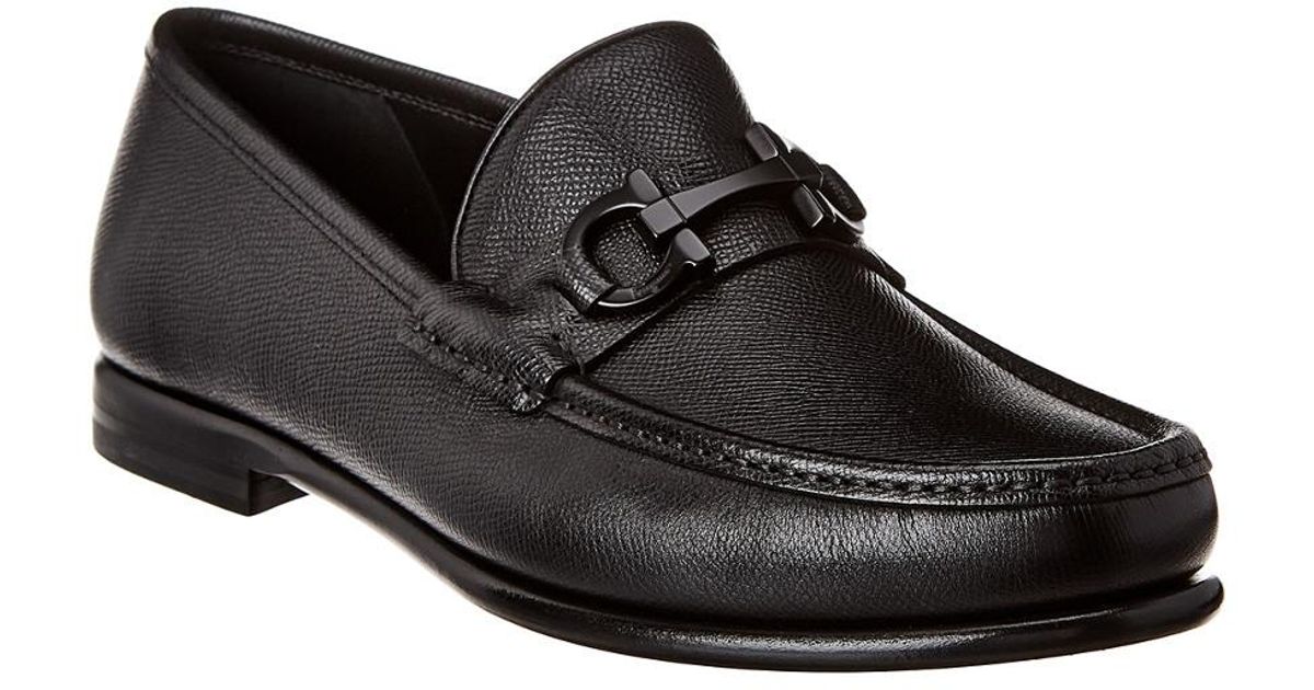 ferragamo crown bit loafer