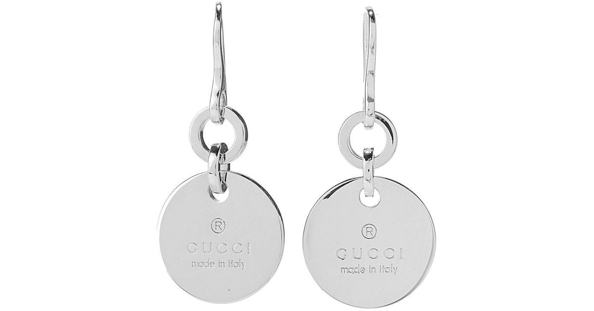 gucci earrings silver