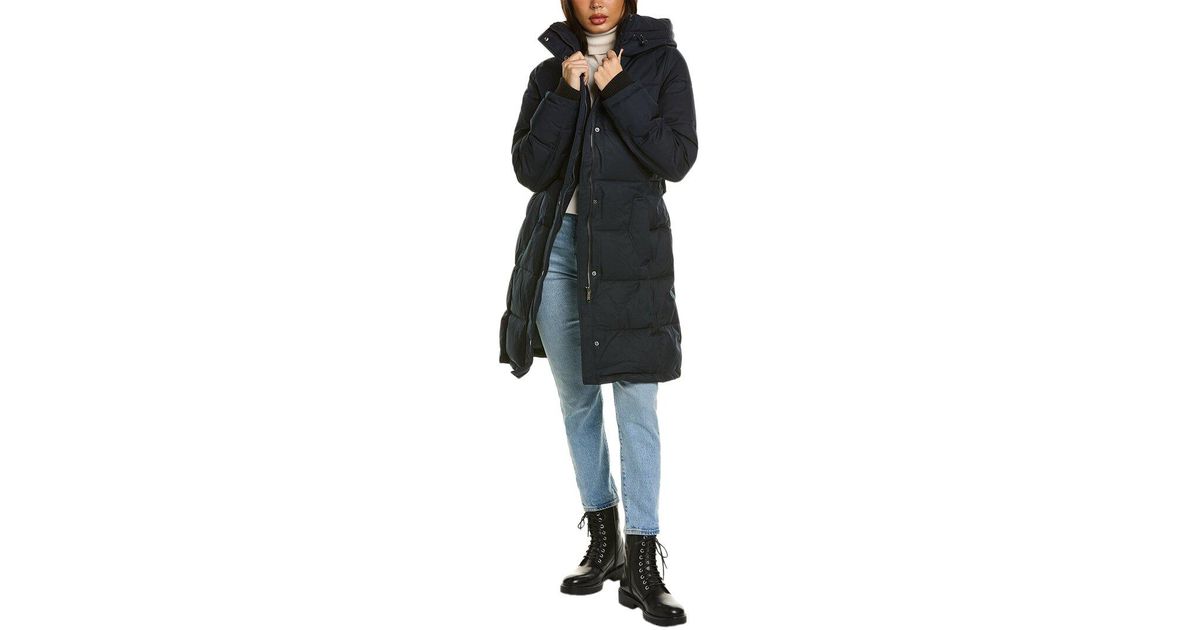 Sam edelman belted puffer cheap coat
