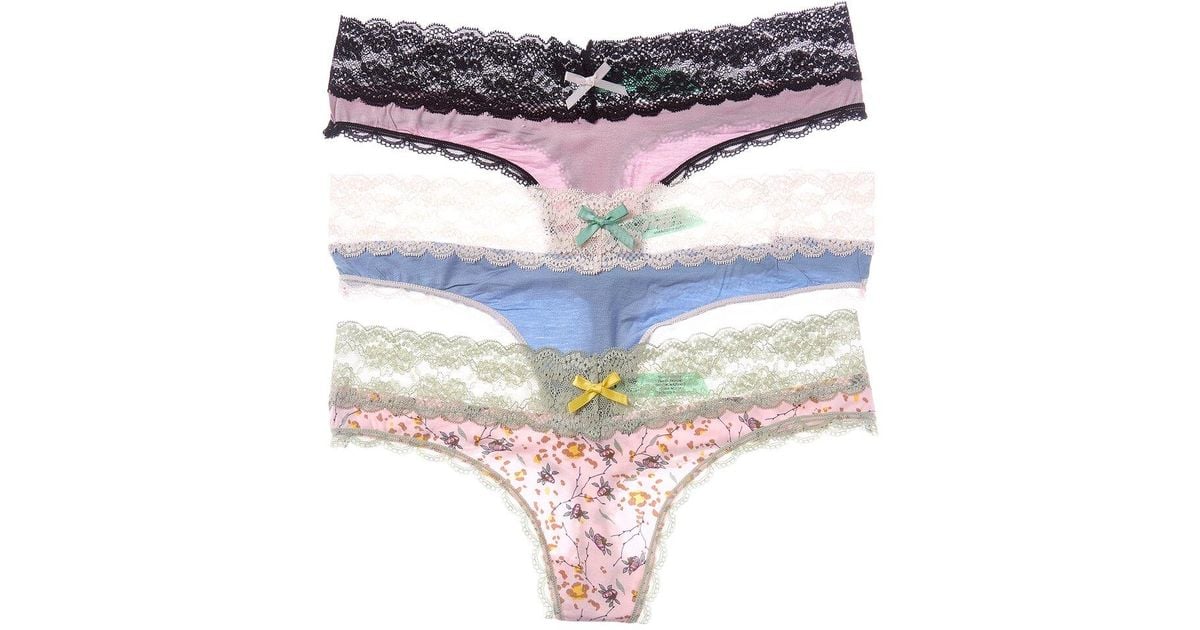 Native Intimates 3 String Honeydew Intimates Set Of 3 Ahna Thong | Lyst UK