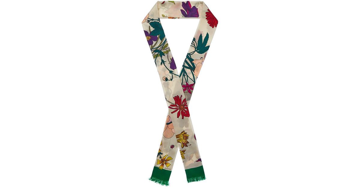 gucci thin scarf