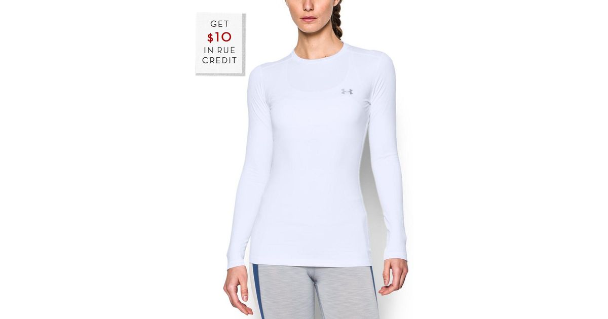 under armour coldgear fitted longsleeve crew
