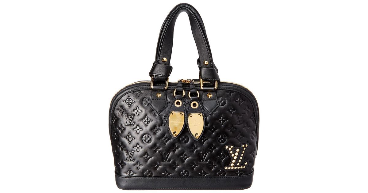 Louis Vuitton Limited Edition Black Monogram Leather Double Jeu Neo-alma |  Lyst Australia