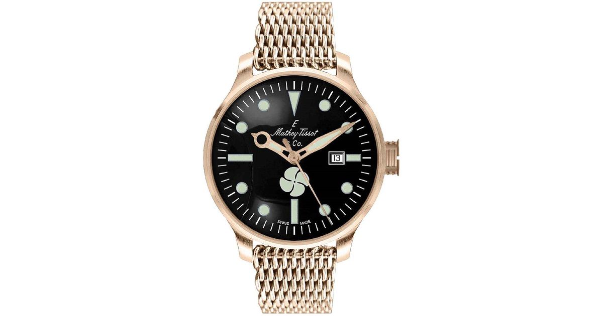 Mathey-Tissot Elica Watch in Metallic for Men | Lyst