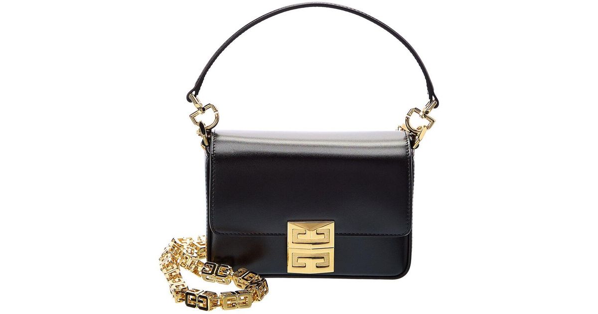 Givenchy 4g Small Leather Shoulder Bag in Black | Lyst Australia