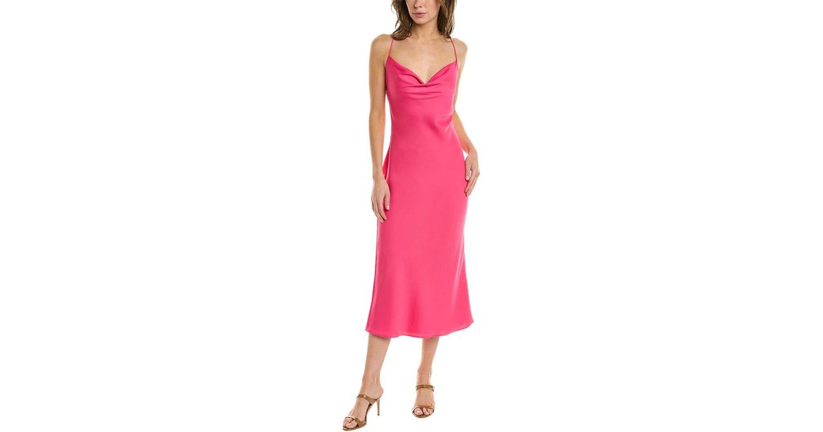 Alexia Admor Dionne Slip Dress in Pink | Lyst UK