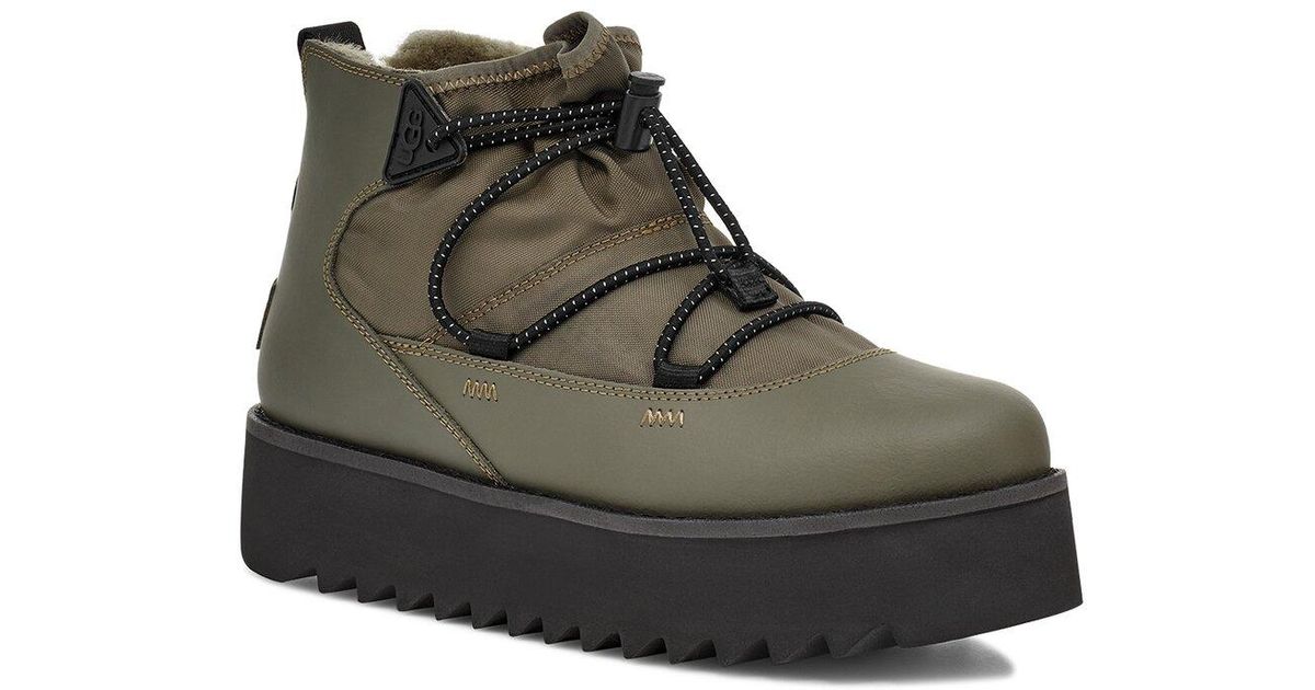 classic rising toggle women's leather boots