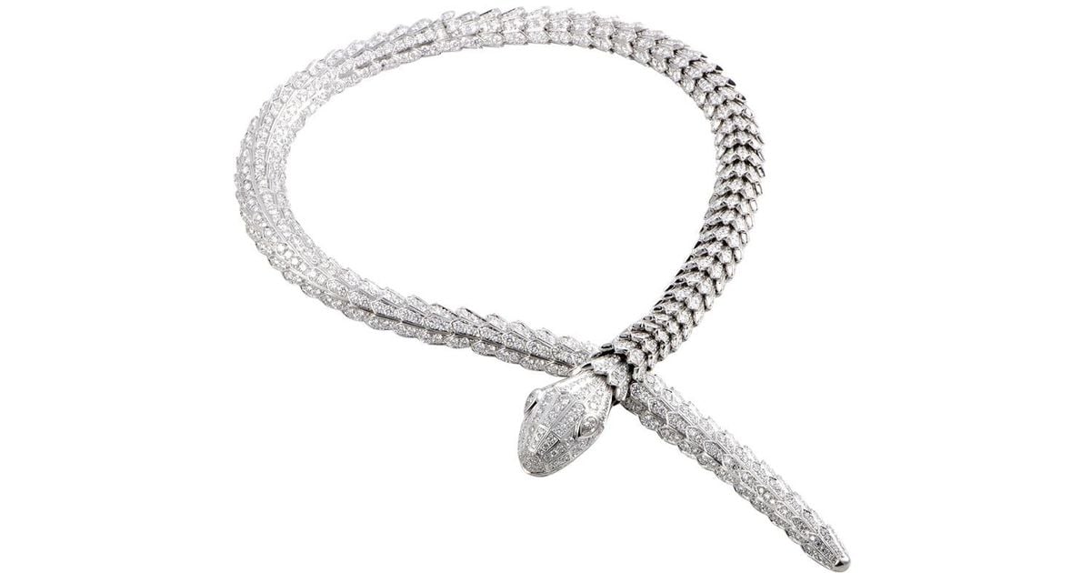bvlgari serpenti necklace price