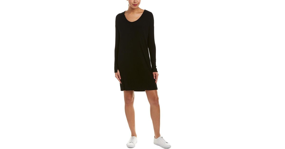 ribbed shift dress