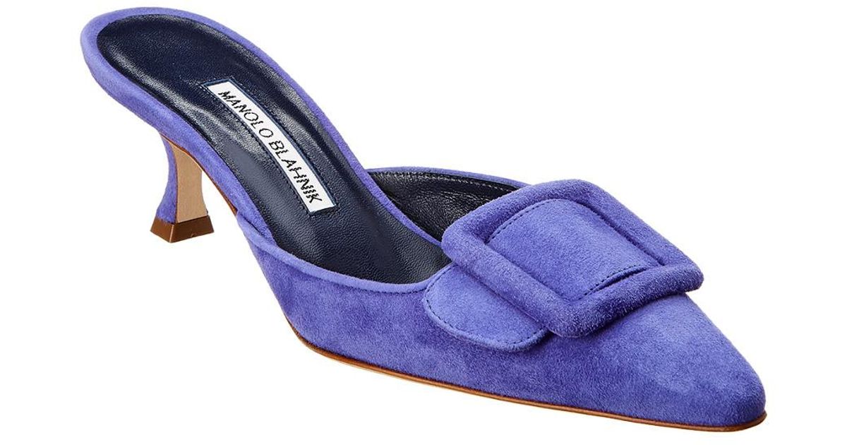 purple mules