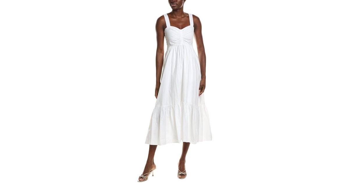 A.L.C. Lilah Ii Midi Dress in White