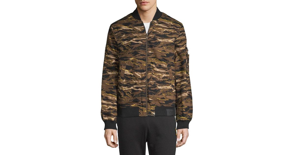 puma xo camo bomber