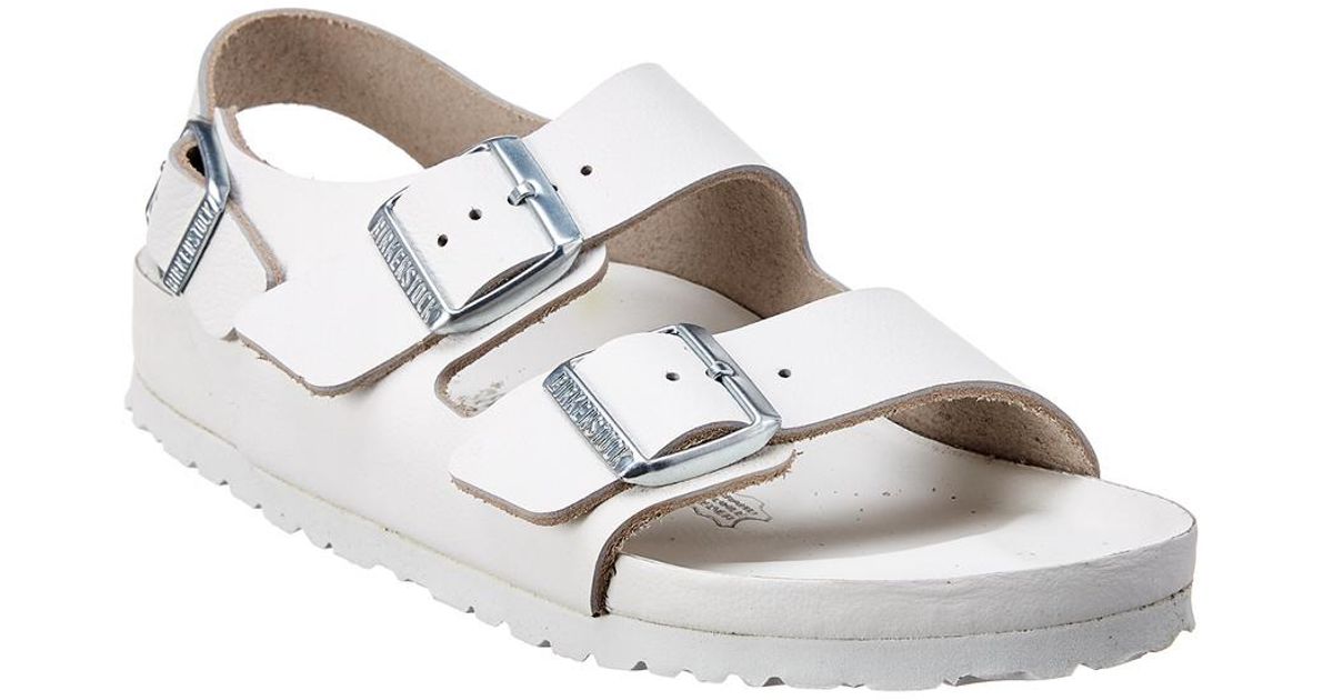 milano white birkenstock