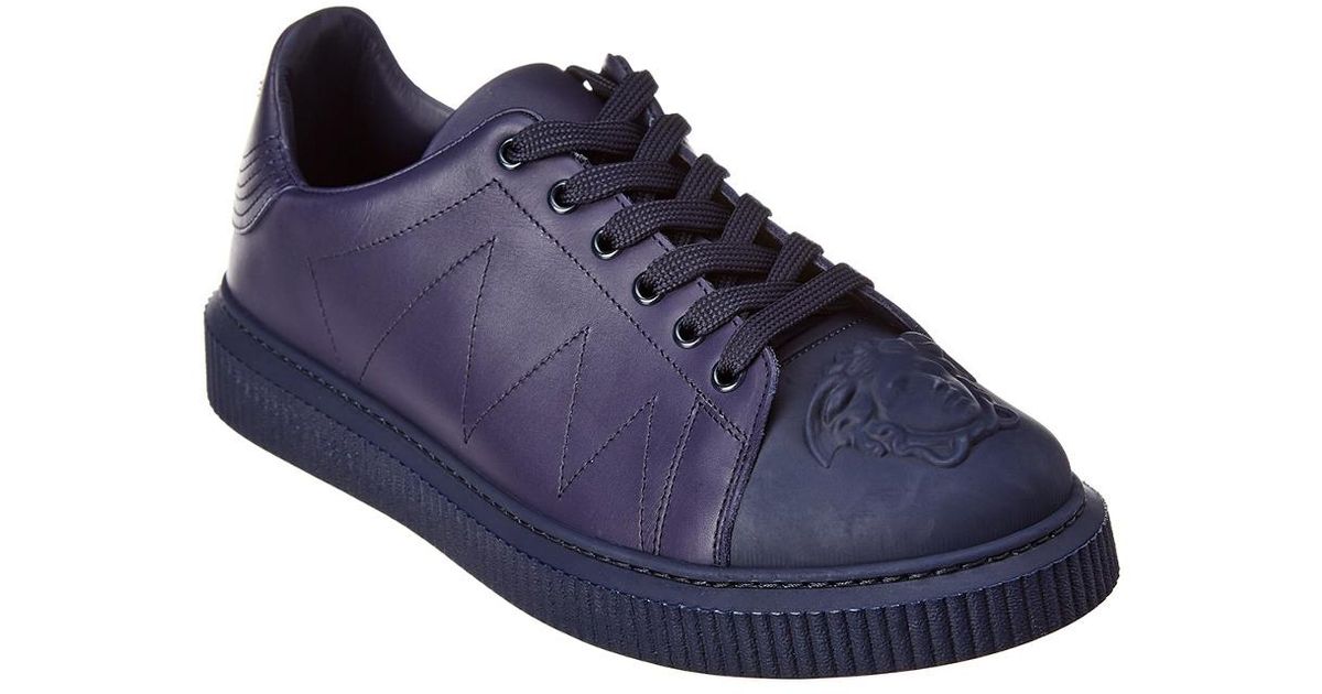 versace medusa leather nyx sneakers