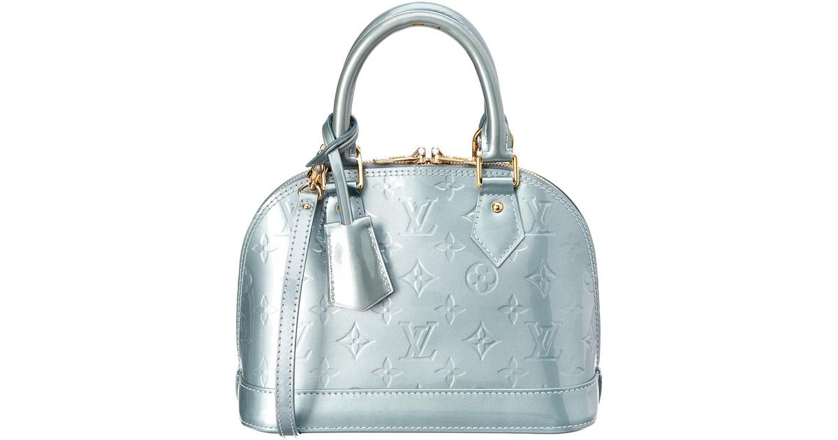 louis vuitton alma bb monogram vernis leather