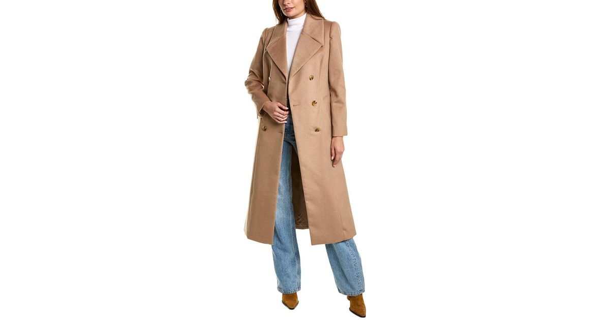 kenneth cole camel coat