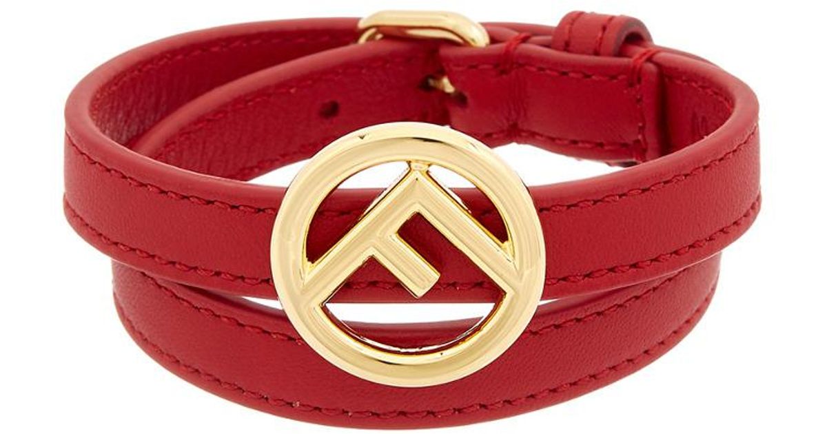 fendi double wrap bracelet
