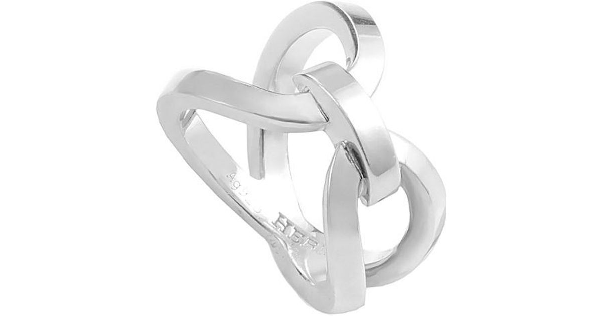 Hermès Silver Ring in Metallic - Lyst