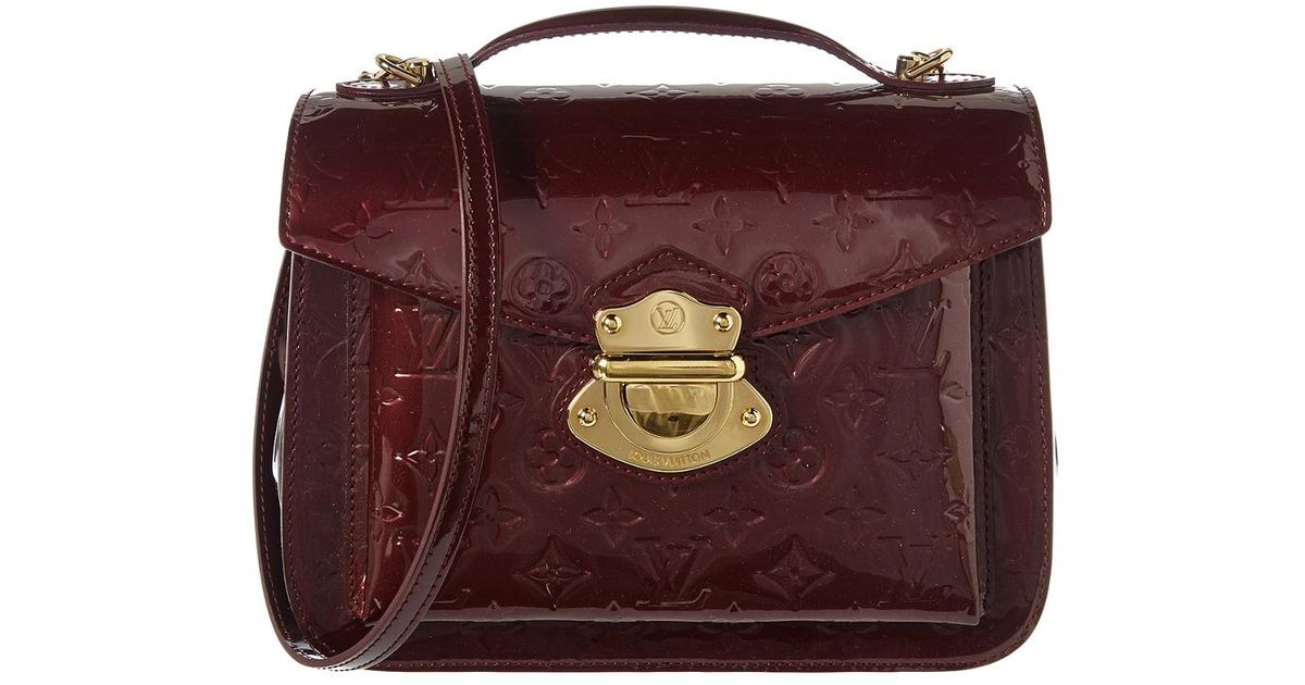 Louis Vuitton Purple Monogram Vernis Leather Mirada | Lyst UK