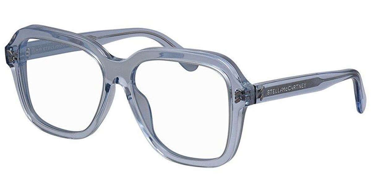 Stella McCartney Sc40001 58Mm Sunglasses in Blue | Lyst display picture 3