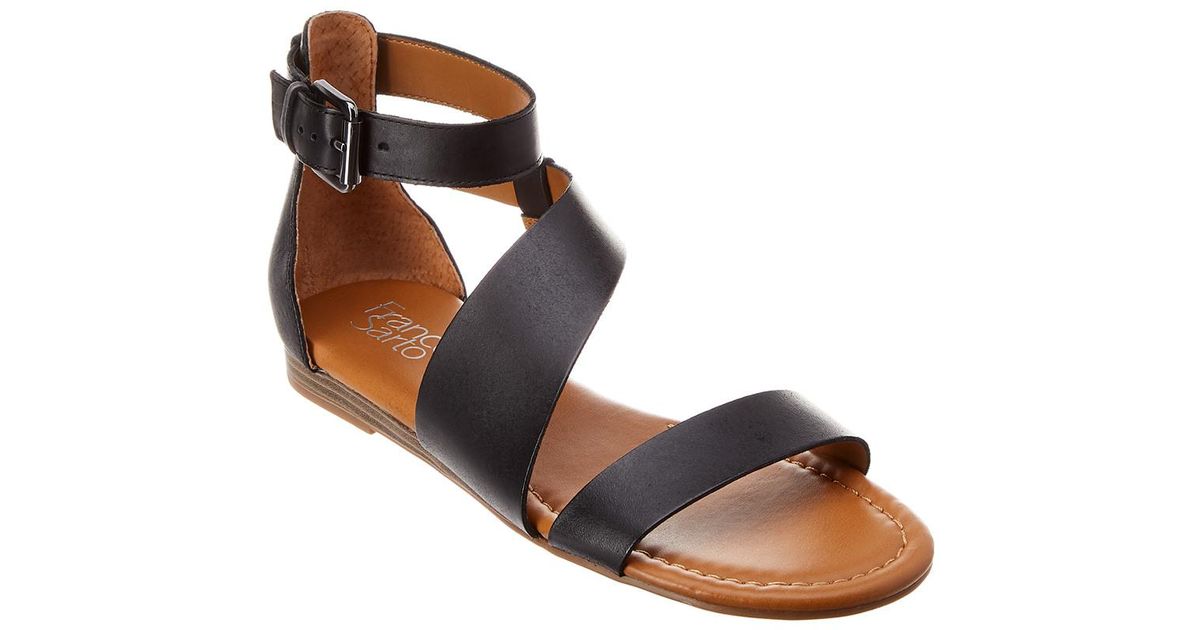 franco sarto griffith leather sandal